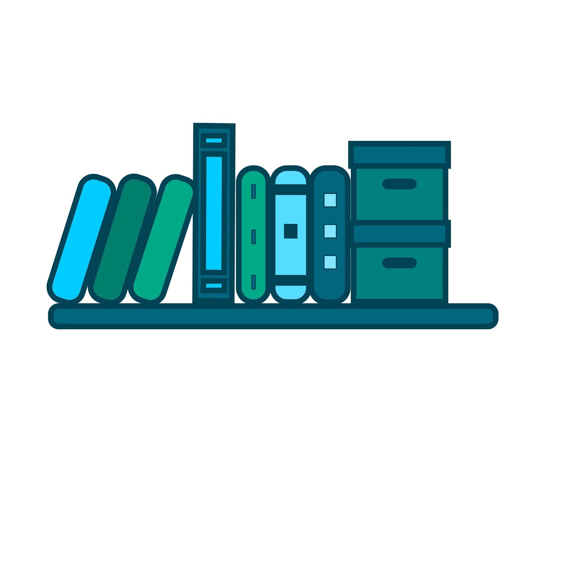 Estantería de libros